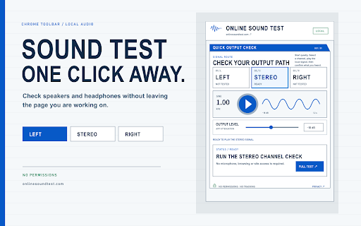 Sound Test – Speakers & Headphones screenshot 1