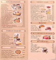 New Munnu Lal Mishthan Bhandar menu 1