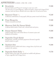 Mosaic Restaurant menu 1