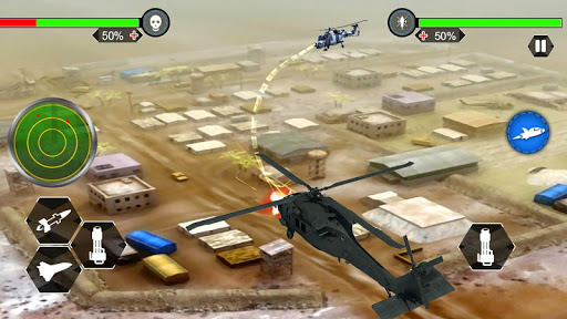 Helicopter War Shooter Gunship