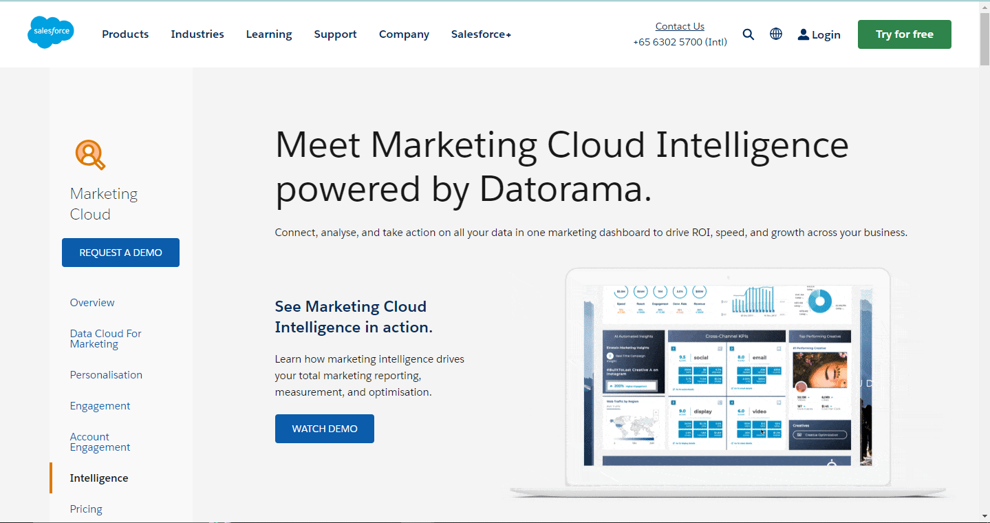 Salesforce Marketing Cloud Intelligence