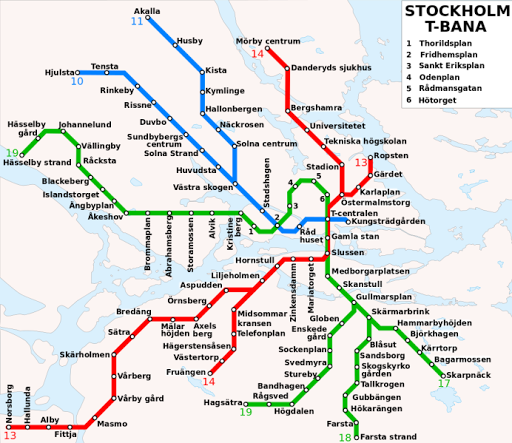 免費下載交通運輸APP|Stockholm T Bana Map app開箱文|APP開箱王