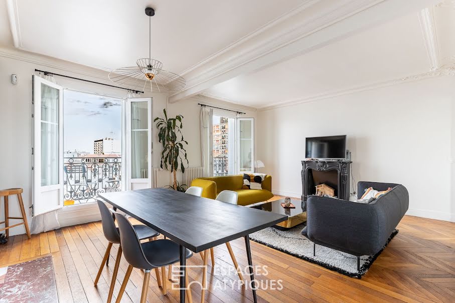 Vente appartement 5 pièces 128 m² à Paris 18ème (75018), 1 098 000 €