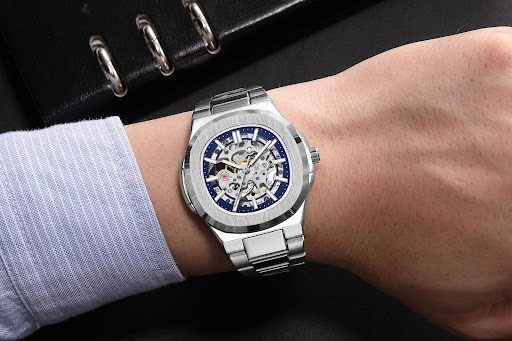 Title 8, Mechanical Hollowing Automatic Business Mens W...