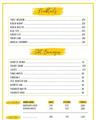 Bulls & Barrels menu 4