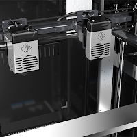 FlashForge Creator 4S Interchangeable Independent Dual Extrusion 3D Printer - Carbon Fiber Composites