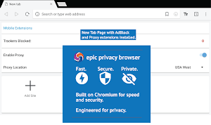 Epic Privacy Browser with AdBlock, Vault, Free VPN screenshot 6