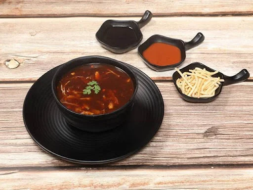 Chicken Hot and Sour Soup (Serves 1)