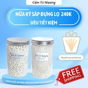 Lọ Sáp 500Gr Siêu Tiết Kiệm [Tặng Kèm Que Gỗ Phết Sáp]