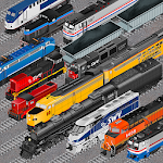 Cover Image of Télécharger American Diesel Trains : Idle Manager Tycoon 3.9.27 APK