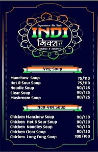 Indi Mix menu 2