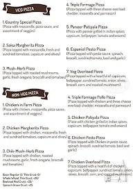 The Naple's Pizzeria menu 3