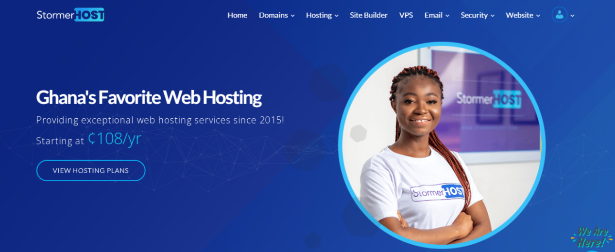 Cost of hosting a website in Ghana ; Stomerhost