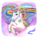 Herunterladen Unicorn Rainbow Pink Theme Installieren Sie Neueste APK Downloader