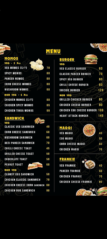 Juicebox Saidapet menu 