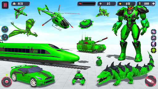 Screenshot Animal Crocodile Robot Games