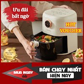 [Chính Hãng] Nồi Chiên Không Dầu Trực Quan Modong 4.5L Md - Zg4532 - T Dung Tích 4.5L Giá Rẻ - Bảo Hành 1 Năm