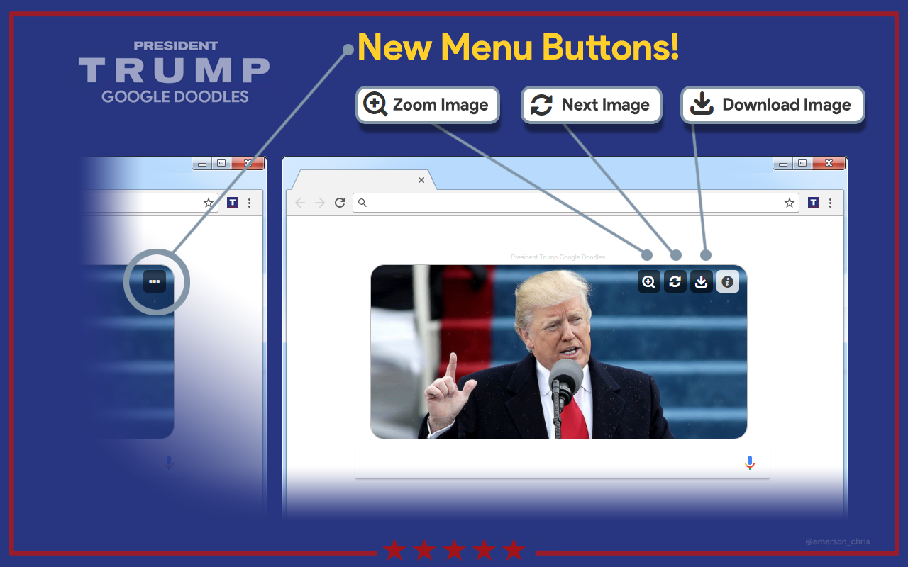 President Trump Google Doodles Preview image 5