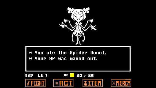 Ate the Spider Donut