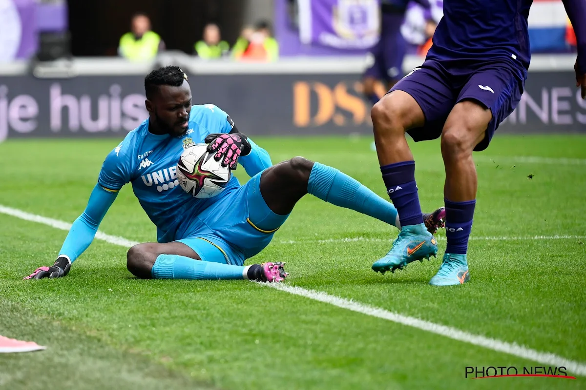 Hervé Koffi a offert un but à Anderlecht : "J'aurais dû laisser sortir ce ballon"