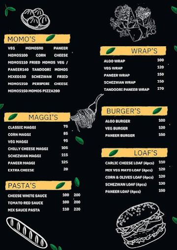 Rayyan Bikers Cafe menu 