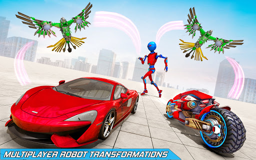 Spider Stickman Robot Game 3D