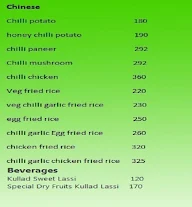 Mughlai Thali menu 2