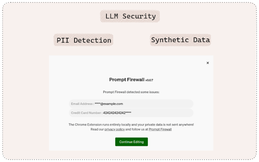 Prompt Firewall: ChatGPT Data Leak Prevention