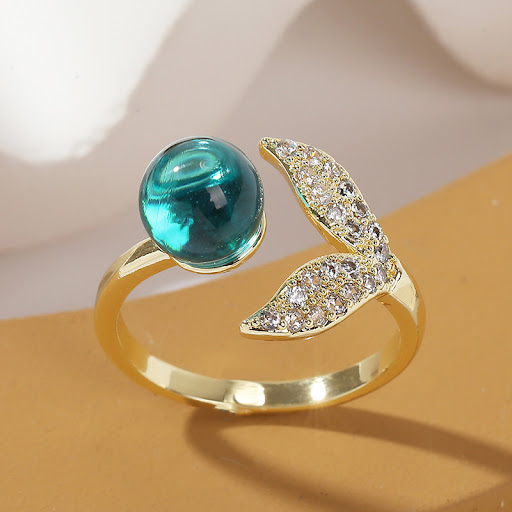 Title 2, Creative Fashion Simple Ocean Beads Mermaid Tai...