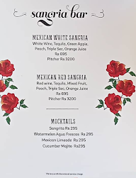 Miss Margarita menu 2