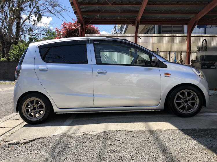 ミラのDIY・ホイール交換・洗車に関するカスタム事例の投稿画像4枚目