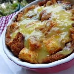 Rum Raisin Bread Pudding with Warm Vanilla Sauce was pinched from <a href="http://allrecipes.com/Recipe/Rum-Raisin-Bread-Pudding-with-Warm-Vanilla-Sauce/Detail.aspx" target="_blank">allrecipes.com.</a>