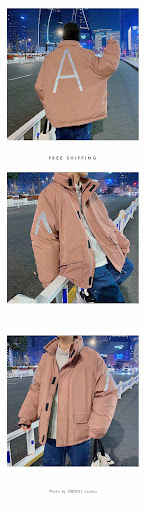 Title 6, Handsome and Loose Korean Style Youth Padded Cl...