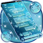 Cover Image of Herunterladen Wasserblasen SMS-Thema 1.311.1.24 APK