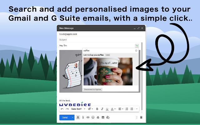 Personalized Images in Gmail by Hyperise