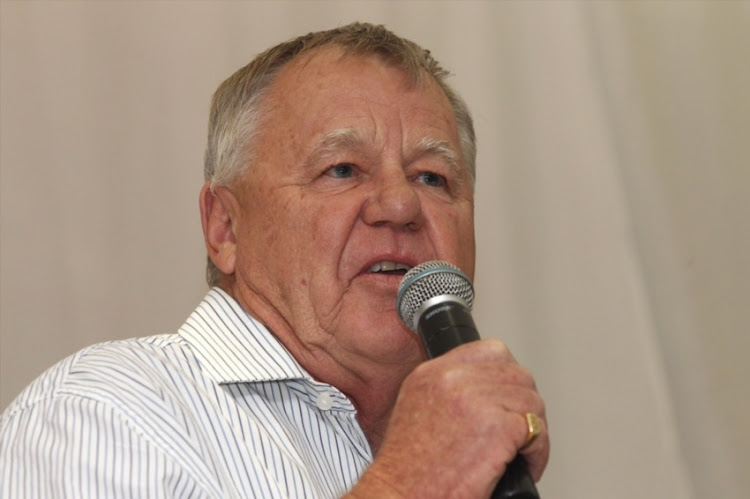 Mike Procter during the Old Greys Cape Town chapter Graeme Pollock benefit dinner at Western Province Cricket Club on November 06, 2014 in Cape Town.