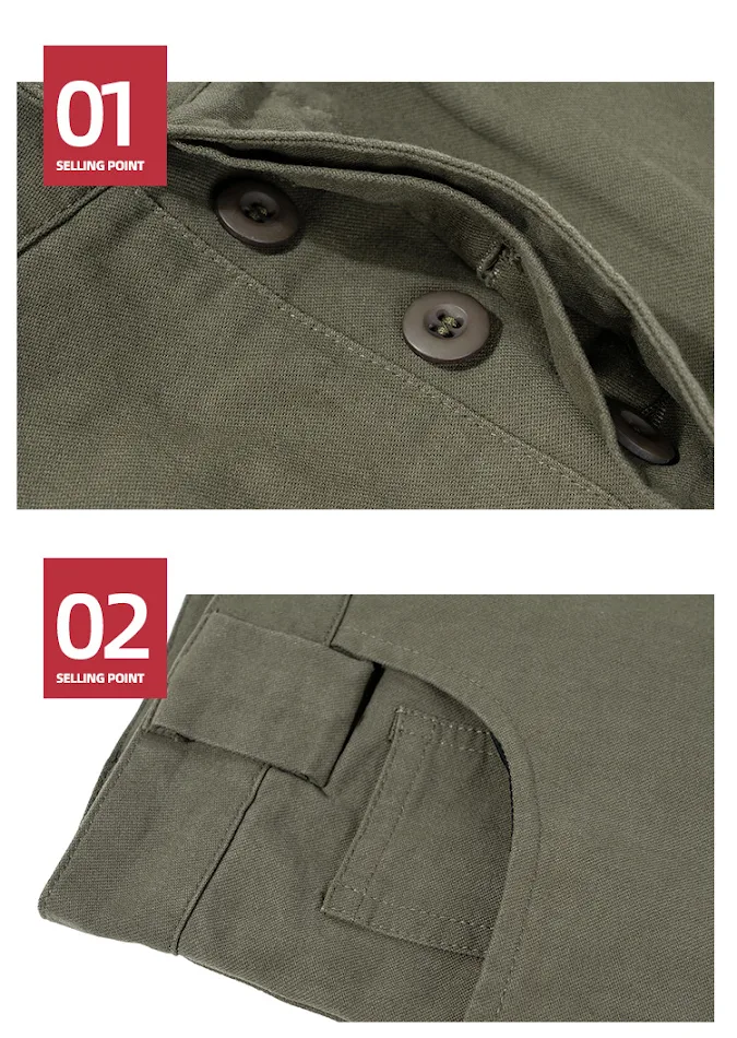 Pantaloni cargo unisex funzionali da strada, multitasche, effetto invecchiato, perfetti per il tempo libero e l'uso quotidiano.
