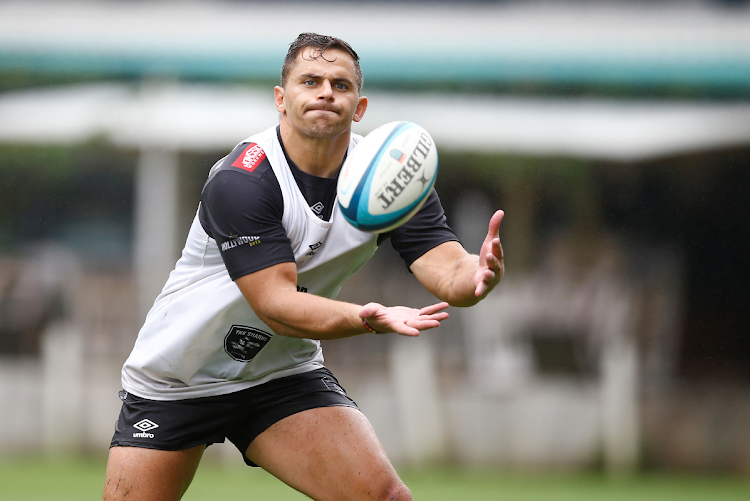 Sharks player Rohan Janse van Rensburg during the training session at Kings Park Stadium on December 28 2023.