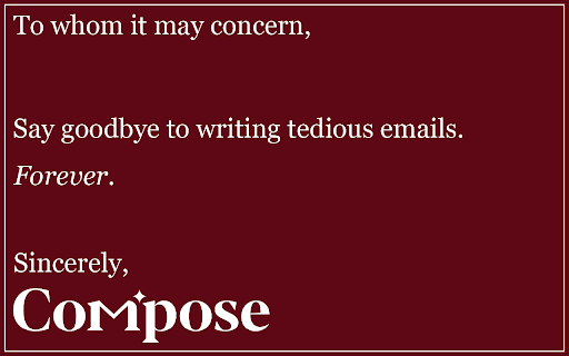 Compose - Write Emails with AI