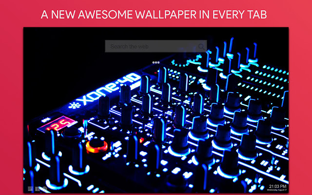 Music Wallpaper HD Custom New Tab