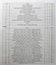 Amudhunavu Unavagam menu 1