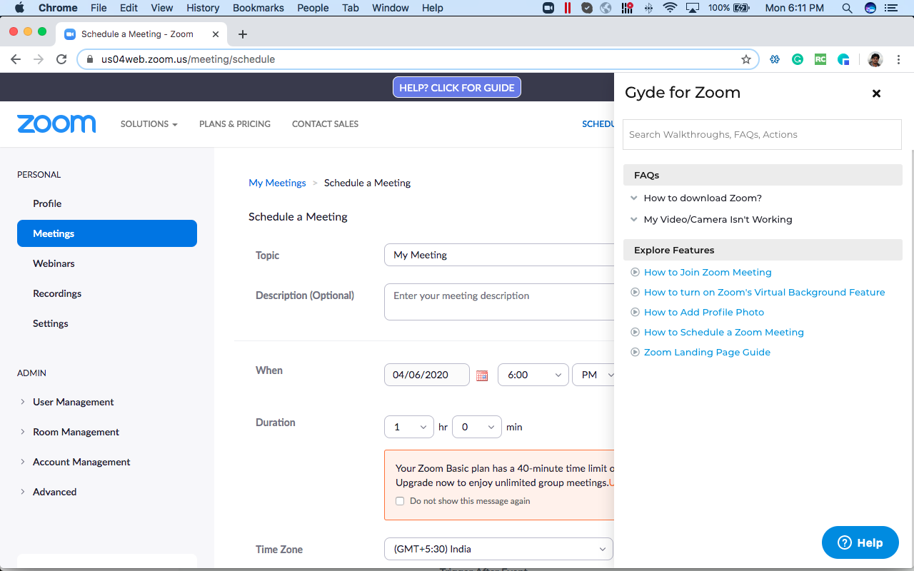 Gyde for Zoom Preview image 4