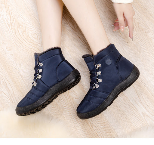 Title 9, Womens warm waterproof lace-up hiking snow boo...