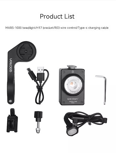 Title 7, German Bicycle Light, strong headlight for road...