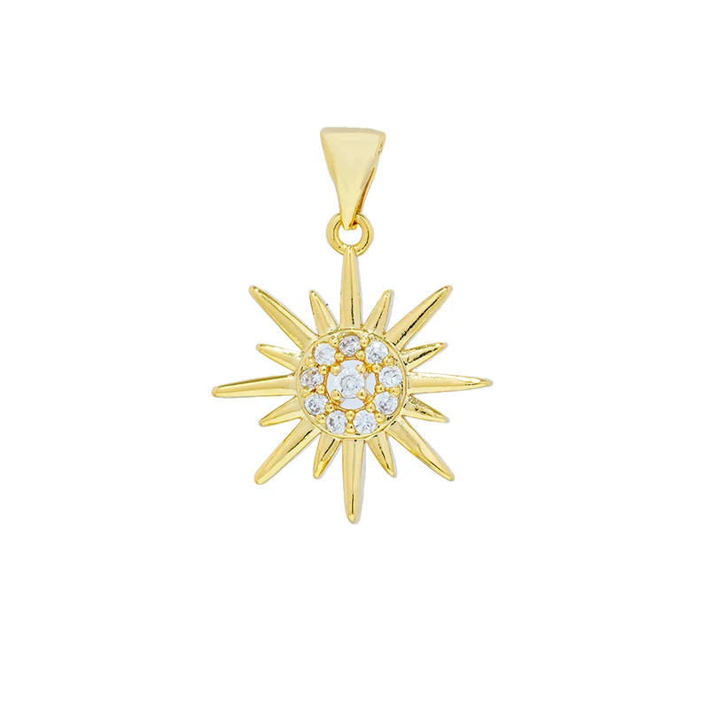 Accessori fai da te per braccialetti con ciondoli Micro zirconi incastonati Crea gioielli personalizzati e unici con facilità