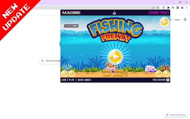 Fishing Frenzy Game- Offline Game chrome extension