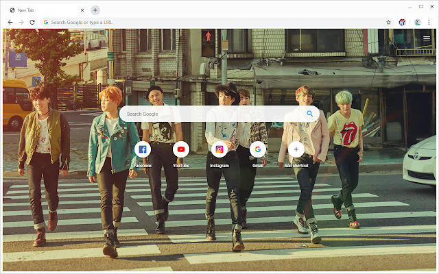 BTS Wallpapers New Tab