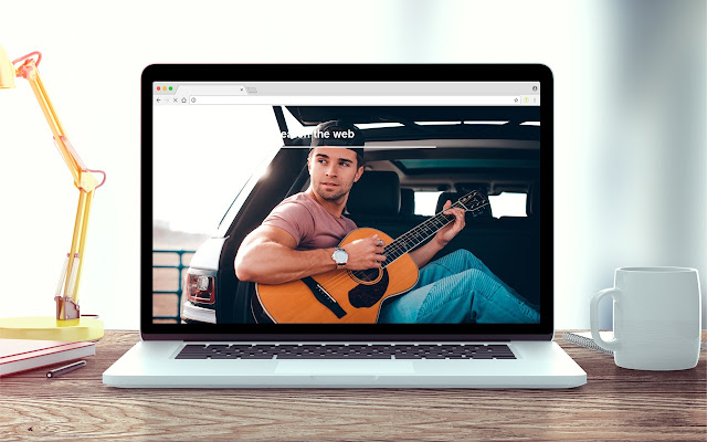 Jake Miller New Tab Theme