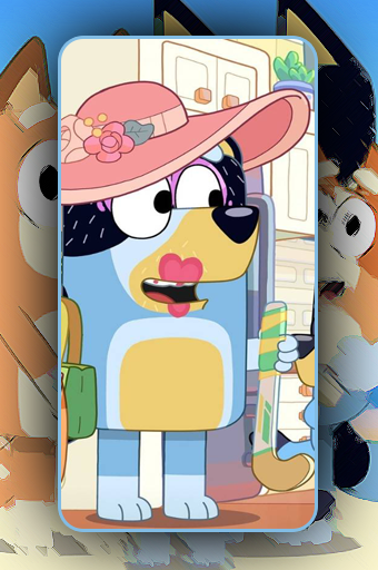 Bluey Cartoon Wallpaper