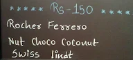 The Icecreamists menu 1